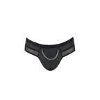 Passion Men PM030 Tom Ouvert-Jockstrap Schwarz L/XL