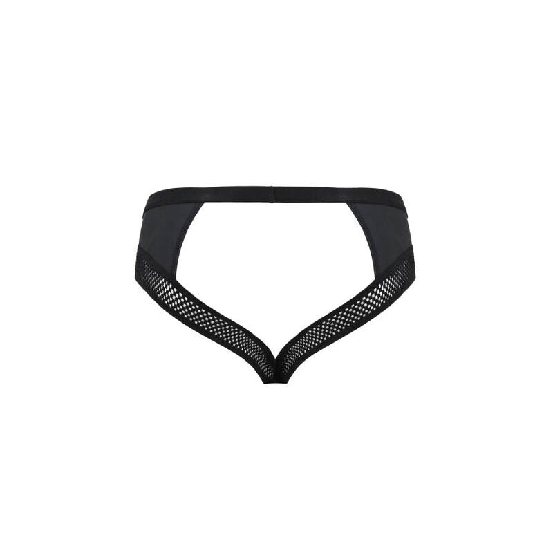 Passion Men PM030 Tom Ouvert-Jockstrap Schwarz L/XL