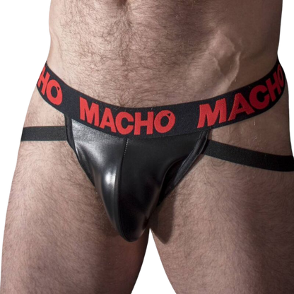 MACHO - MX25RC JOCK ROTES LEDER S