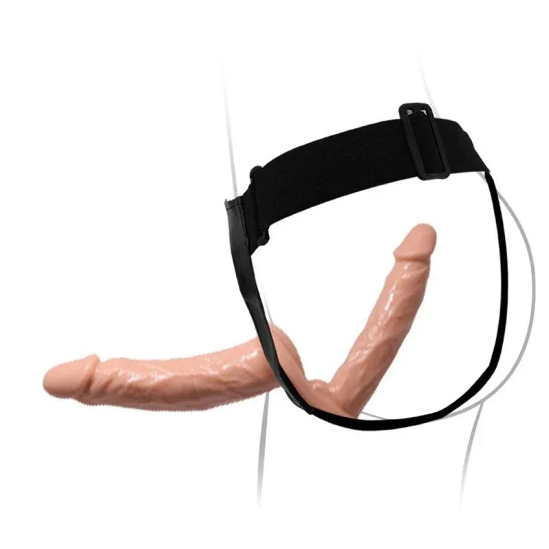 BAILE - ULTRA LEIDENSCHAFTLICHER DOPPELTE DILDOS MIT HARNESS - Vanelion Paradise