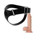 PRETTY LOVE - HARNESS-HOSE UNIVERSAL-HARNESS MIT DILDO JERRY 21.8 CM NATUR - Vanelion Paradise