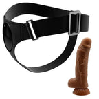 PRETTY LOVE - HARNESS-HOSE UNIVERSAL-HARNESS MIT DILDO MICHEAL 20 CM SCHWARZ - Vanelion Paradise