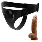 PRETTY LOVE - HARNESS-HOSE UNIVERSAL-HARNESS MIT DILDO MICHEAL 20 CM SCHWARZ - Vanelion Paradise