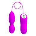 PRETTY LOVE - VEGA ROTATIONS- UND VIBRATIONSMASSAGER 12 FUCHSIA-FUNKTIONEN - Vanelion Paradise