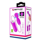 PRETTY LOVE - VEGA ROTATIONS- UND VIBRATIONSMASSAGER 12 FUCHSIA-FUNKTIONEN - Vanelion Paradise