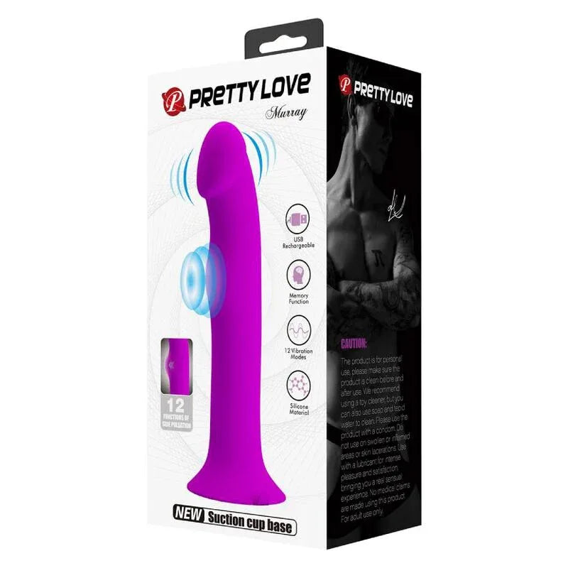 PRETTY LOVE - MURRAY VIBRATOR UND G-PUNKT-STIMULATOR LILA - Vanelion Paradise