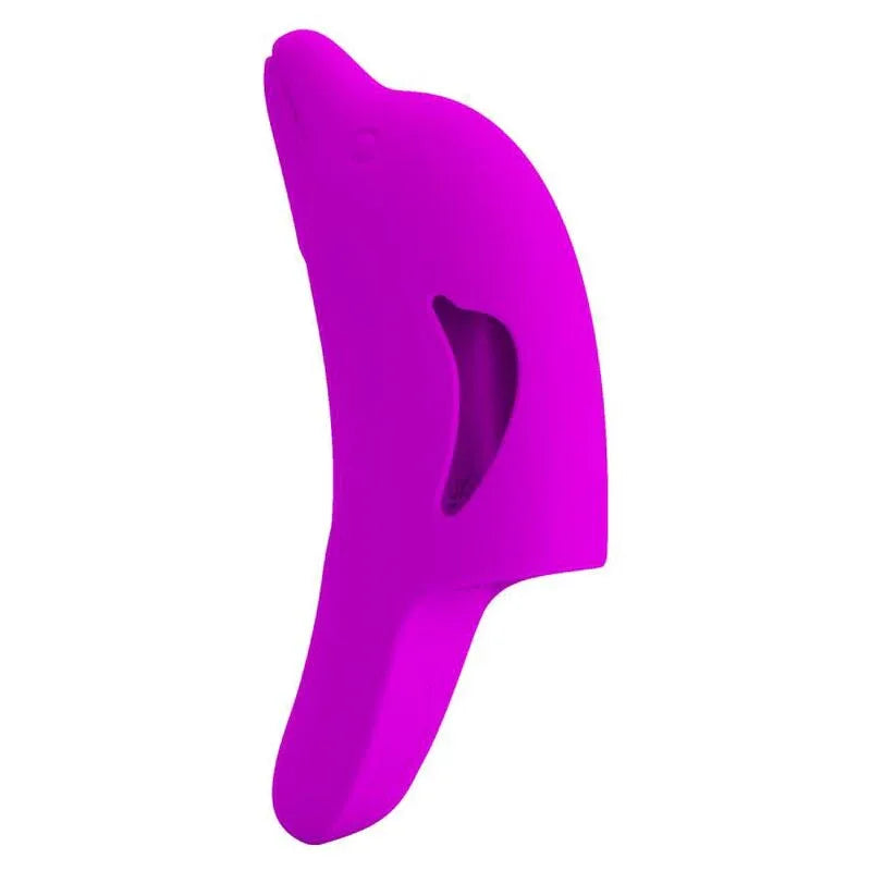 PRETTY LOVE - DELPHINI LEISTUNGSSTARKER LILA FINGERSTIMULATOR - Vanelion Paradise