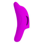 PRETTY LOVE - DELPHINI LEISTUNGSSTARKER LILA FINGERSTIMULATOR - Vanelion Paradise