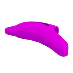 PRETTY LOVE - DELPHINI LEISTUNGSSTARKER LILA FINGERSTIMULATOR - Vanelion Paradise