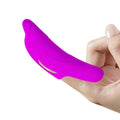 PRETTY LOVE - DELPHINI LEISTUNGSSTARKER LILA FINGERSTIMULATOR - Vanelion Paradise