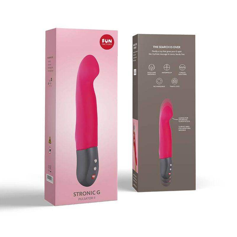 FUN FACTORY - STRONIC G PULSATOR II ROSA - Vanelion Paradise