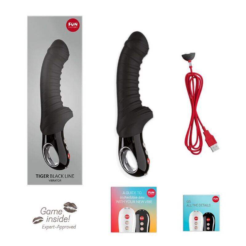 FUN FACTORY - TIGER VIBRATOR BLACK LINE - Vanelion Paradise