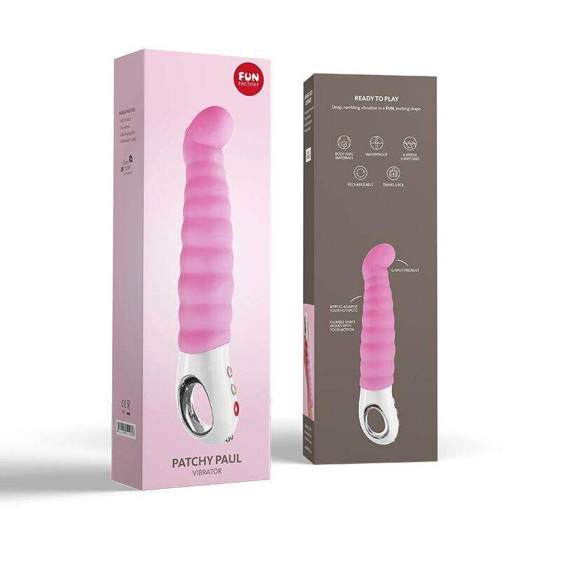FUN FACTORY - PATCHY PAUL G5 G-SPOT-VIBRATOR CANDY ROSE - Vanelion Paradise