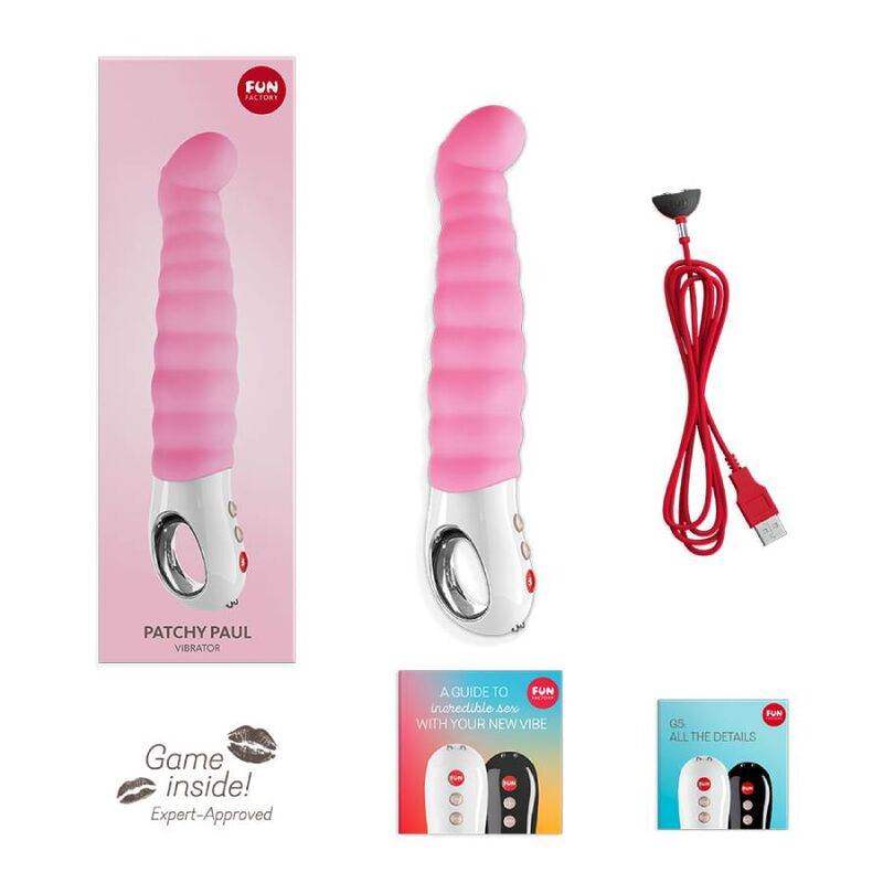 FUN FACTORY - PATCHY PAUL G5 G-SPOT-VIBRATOR CANDY ROSE - Vanelion Paradise