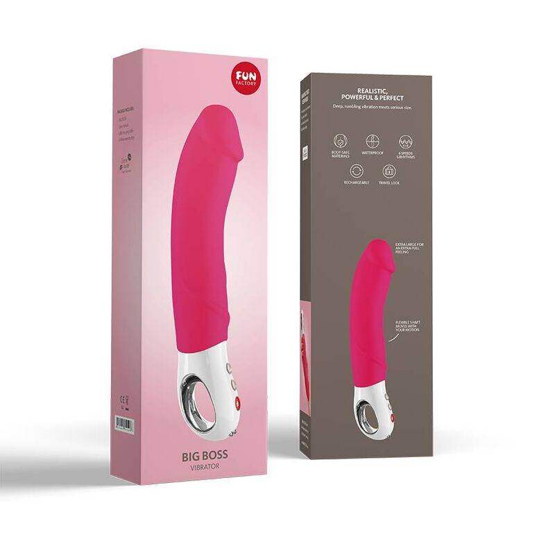 FUN FACTORY - BIG BOSS G5 VIBRATOR ROSA - Vanelion Paradise