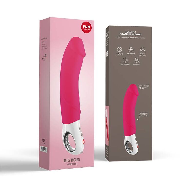 FUN FACTORY - BIG BOSS G5 VIBRATOR ROSA