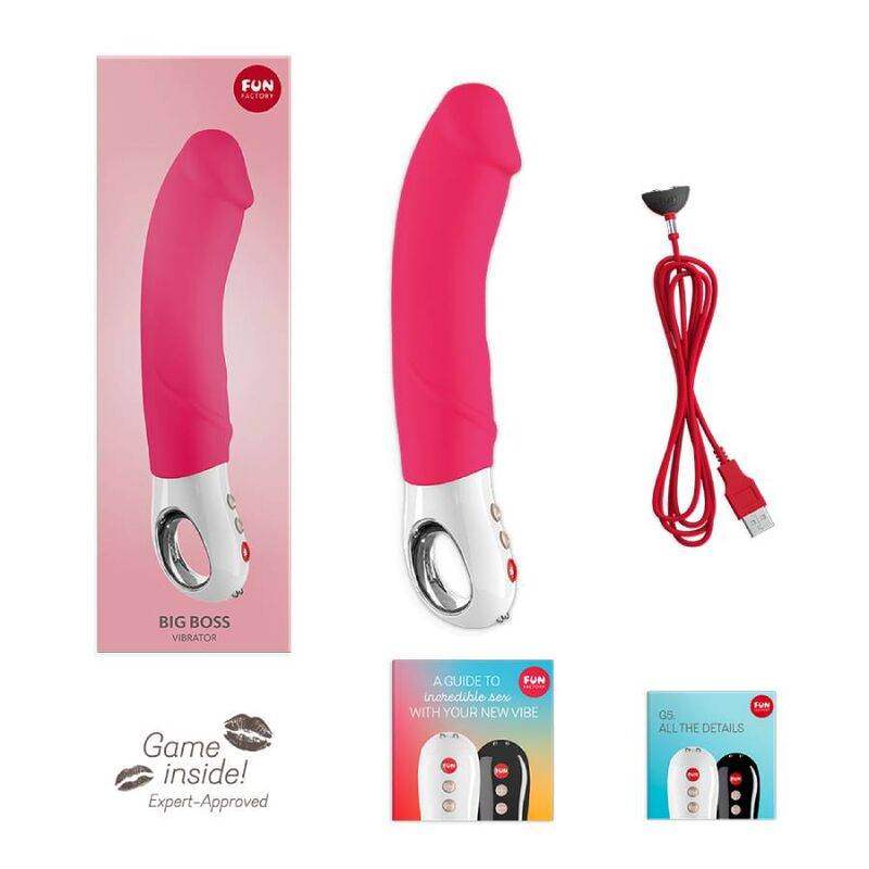 FUN FACTORY - BIG BOSS G5 VIBRATOR ROSA - Vanelion Paradise
