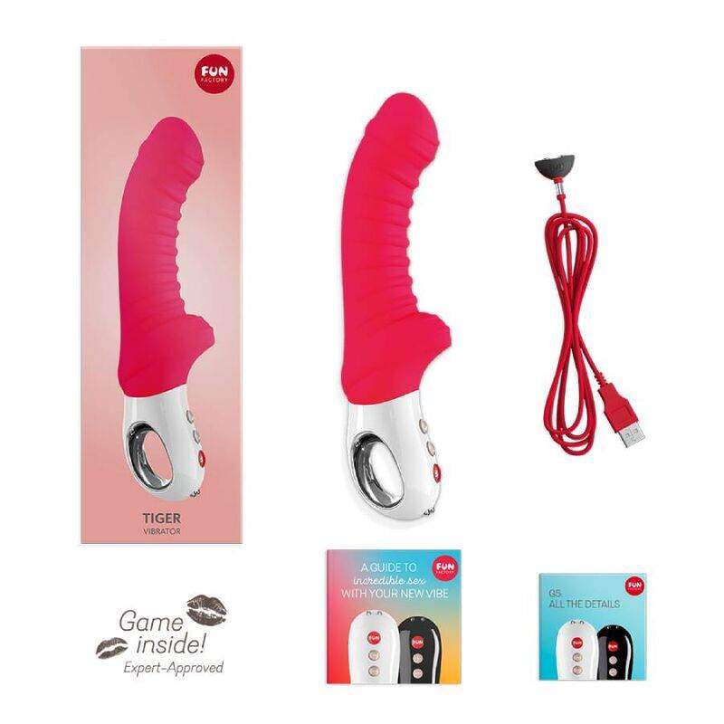 FUN FACTORY - TIGER G5 VIBRATOR INDIEN ROT - Vanelion Paradise