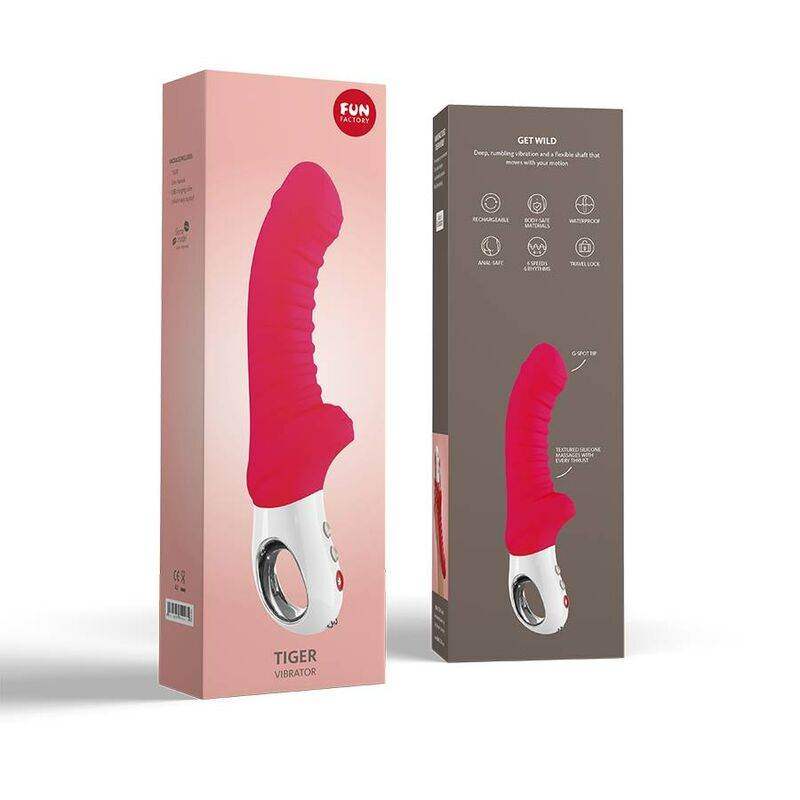 FUN FACTORY - TIGER G5 VIBRATOR INDIEN ROT - Vanelion Paradise