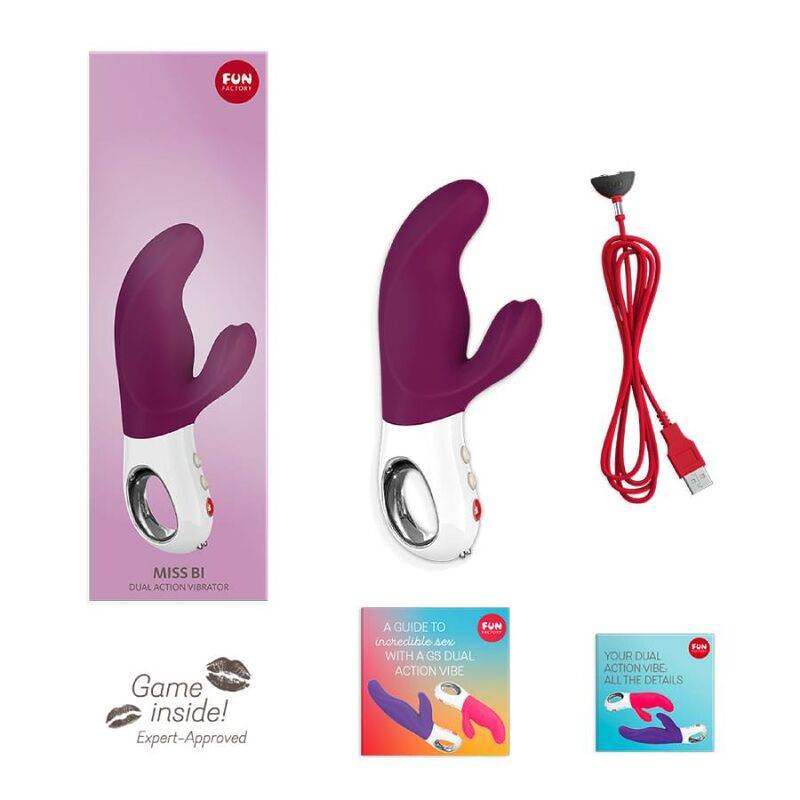 FUN FACTORY - MISS BI DUAL VIBRATOR TRAUBENWEISS - Vanelion Paradise