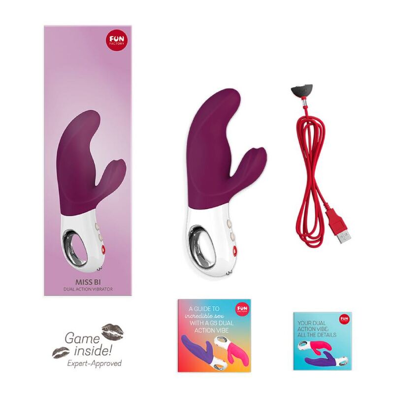 FUN FACTORY - MISS BI DUAL VIBRATOR TRAUBENWEISS