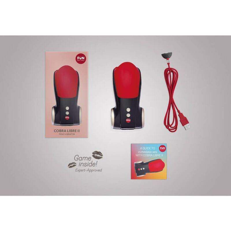 FUN FACTORY - COBRA LIBRE II KOPF DES PENIS-STIMULATORS SCHWARZ ROT - Vanelion Paradise