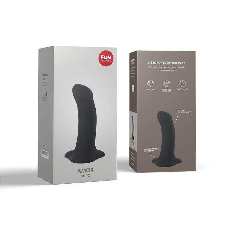 FUN FACTORY - AMOR DILDO SCHWARZ - Vanelion Paradise