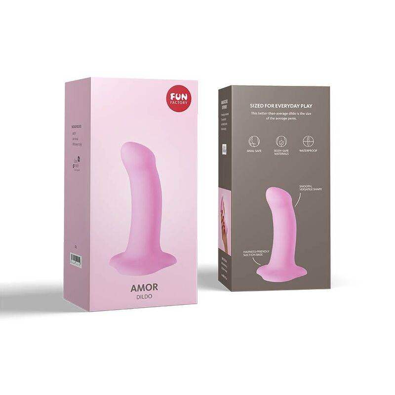 FUN FACTORY - AMOR DILDO CANDY ROSE - Vanelion Paradise