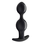 FUN FACTORY - B BALLS DUO ANAL PLUG MIT BEWEGUNG GRAU SCHWARZ - Vanelion Paradise