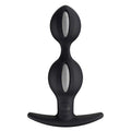 FUN FACTORY - B BALLS DUO ANAL PLUG MIT BEWEGUNG GRAU SCHWARZ - Vanelion Paradise