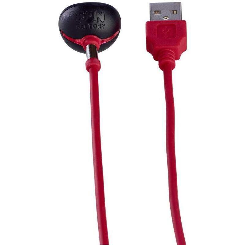 FUN FACTORY - USB-MAGNET-LADEGERT ROT - Vanelion Paradise