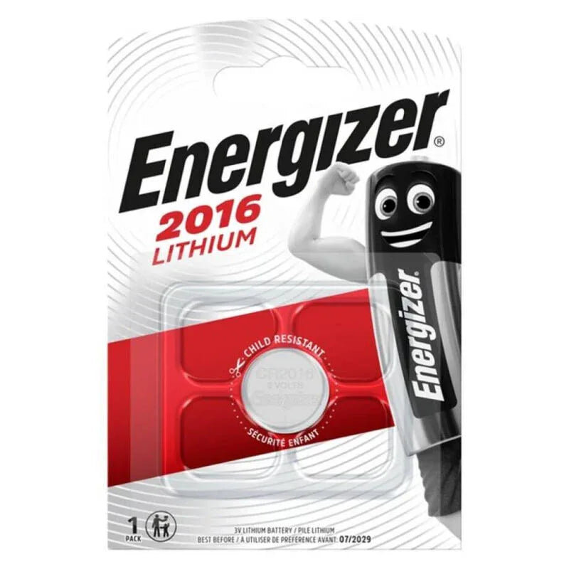 ENERGIZER - BATTERIE LITHIUM TASTE CR2016 3V 1 EINHEIT - Vanelion Paradise