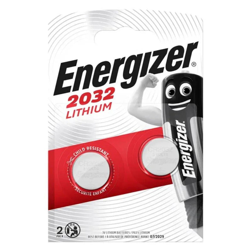 ENERGIZER - BATTERIE LITHIUM TASTE CR2032 3V 2 EINHEIT - Vanelion Paradise