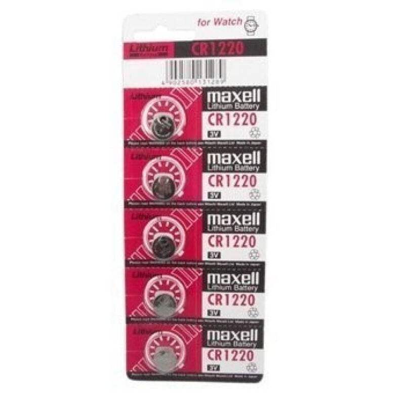 MAXELL - BATTERIE LITIO CR1220 3V 5UDS - Vanelion Paradise