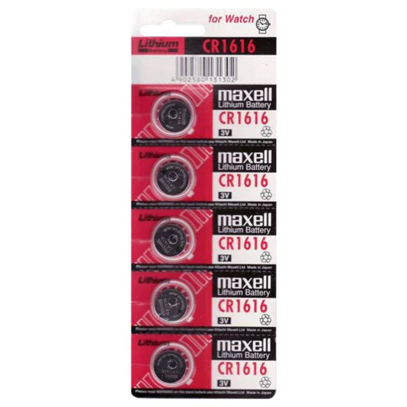 MAXELL - BATTERIE LITIO CR1616 3V 5UDS - Vanelion Paradise