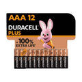 DURACELL - PLUS POWER 100 ALKALINE BATTERIE AAA LR03 12 EINHEIT - Vanelion Paradise