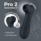 SATISFYER - PRO 2 GENERATION 3 LIQUID AIR TECHNOLOGY WEINROT - Vanelion Paradise