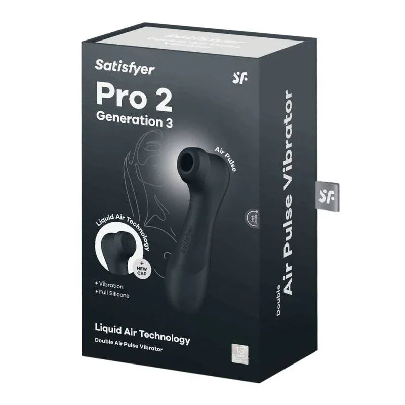 SATISFYER - PRO 2 GENERATION 3 LIQUID AIR TECHNOLOGY WEINROT - Vanelion Paradise