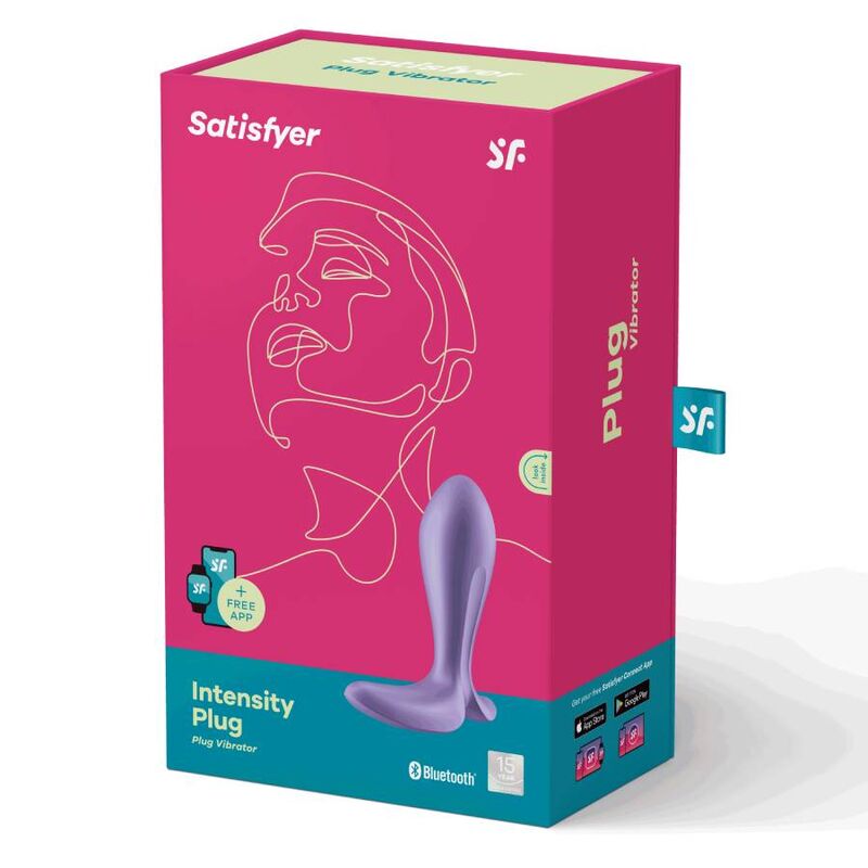 SATISFYER - INTENSITY PLUG LILA