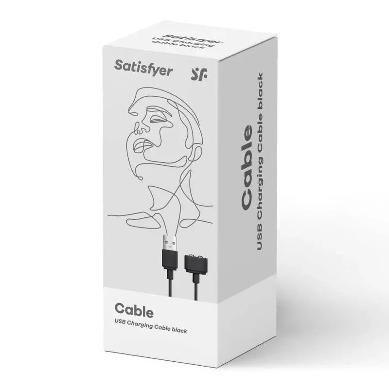 SATISFYER - LADEKABEL SCHWARZ - Vanelion Paradise