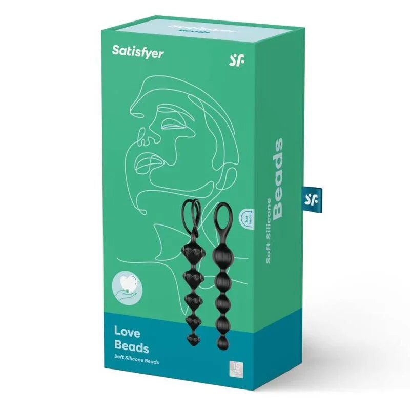 SATISFYER - LOVE BEADS SCHWARZ - Vanelion Paradise