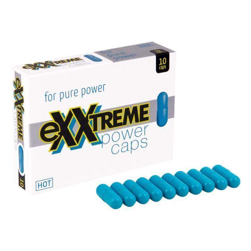 HOT eXXtreme Power Caps 10 Kapseln – Produktverpackung
