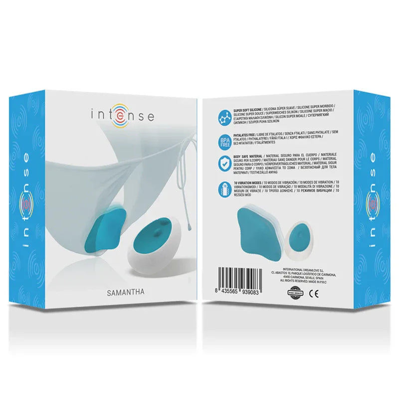 INTENSE - SAMANTHA PANTIE FERNBEDIENUNG BLAU - Vanelion Paradise