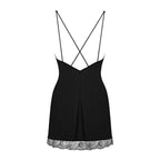 OBSESSIVE - BELLA ROU CHEMISE & TANGA XS/S - Vanelion Paradise