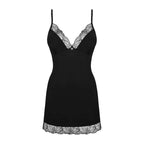 OBSESSIVE - BELLA ROU CHEMISE & TANGA XS/S - Vanelion Paradise