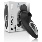 BLACK&SILVER - DRAKE DELUXE SUCKING VIBE WIEDERAUFLADBARES SILIKON SCHWARZ - Vanelion Paradise