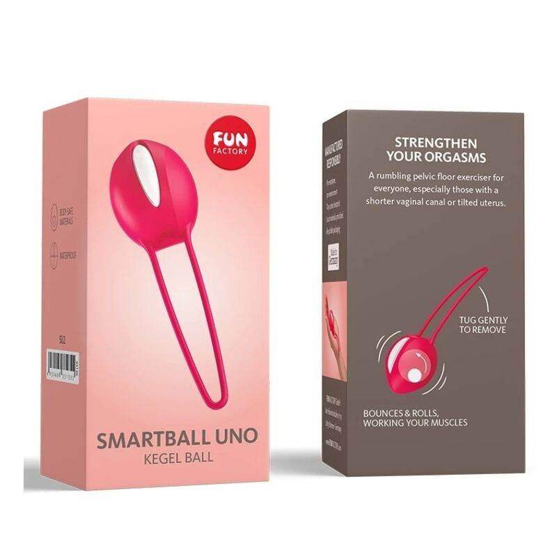 FUN FACTORY - SMARTBALL UNO WEISS/INDIEN ROT - Vanelion Paradise