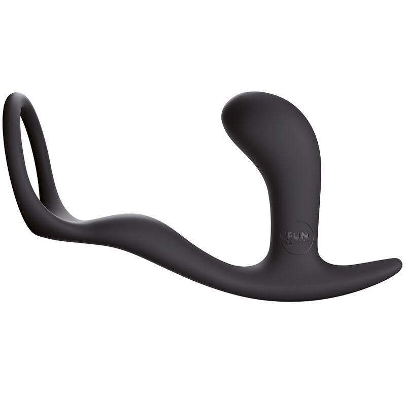 FUN FACTORY - BOOTIE RING LOVERING MIT BUTT PLUG SLATE - Vanelion Paradise