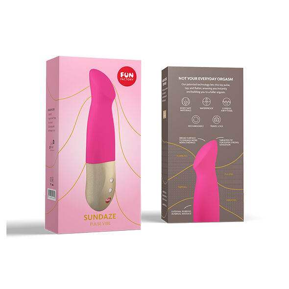FUN FACTORY - SUNDAZE PULSE VIBE FUCHSIA PINK - Vanelion Paradise