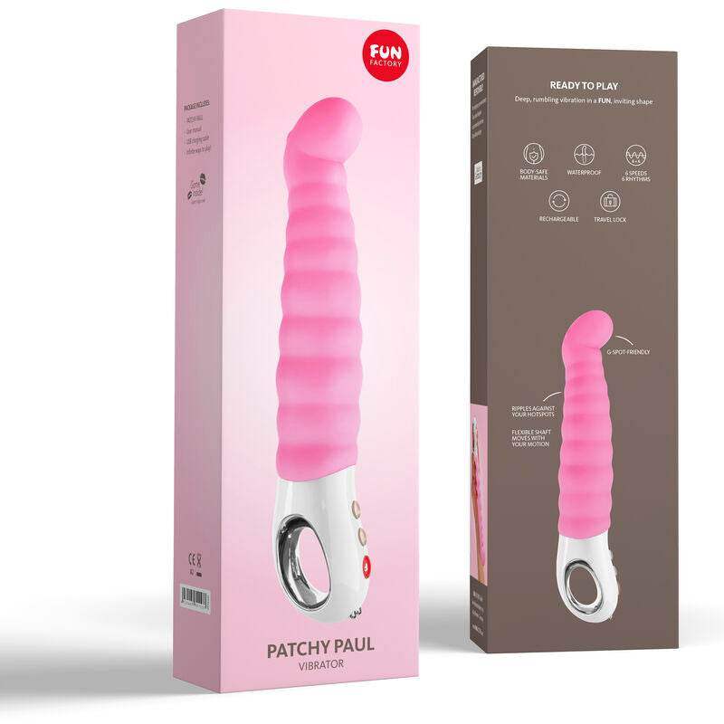 FUN FACTORY - PATCHY PAUL G5 G-SPOT-VIBRATOR CANDY ROSE - Vanelion Paradise